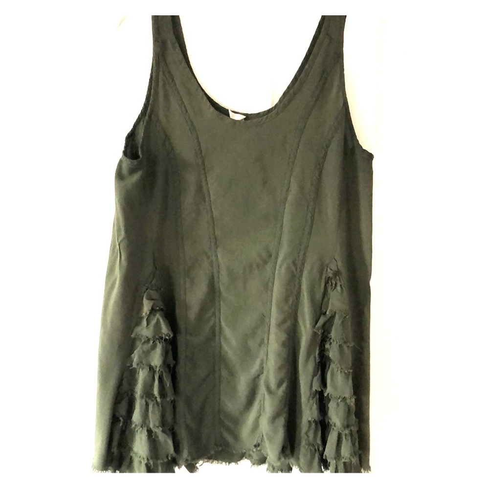 Free People Ripped Hem Tank Top